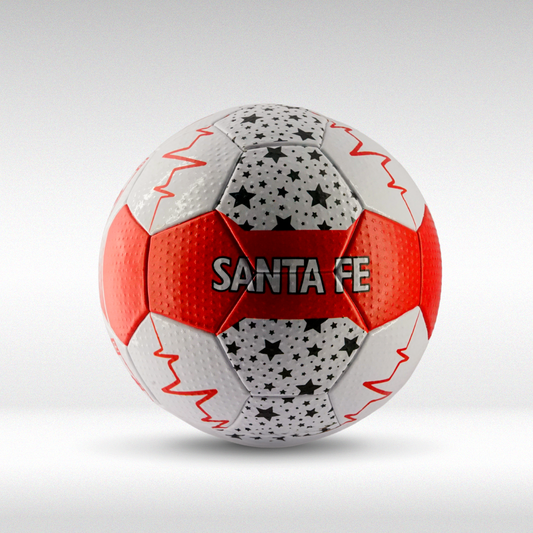 Balón Independiente Santa Fe Rojo y Blanco | Edición Hincha