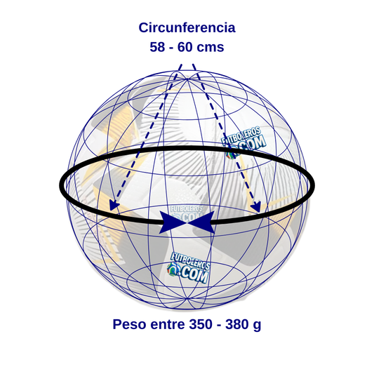 Balón de fútbol de iniciación